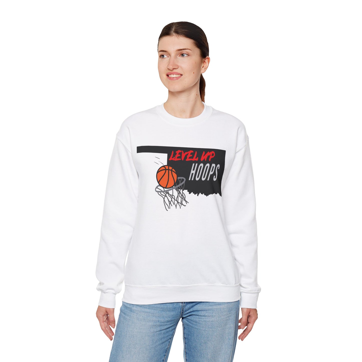 Level Up Hoops Crewneck Sweatshirt