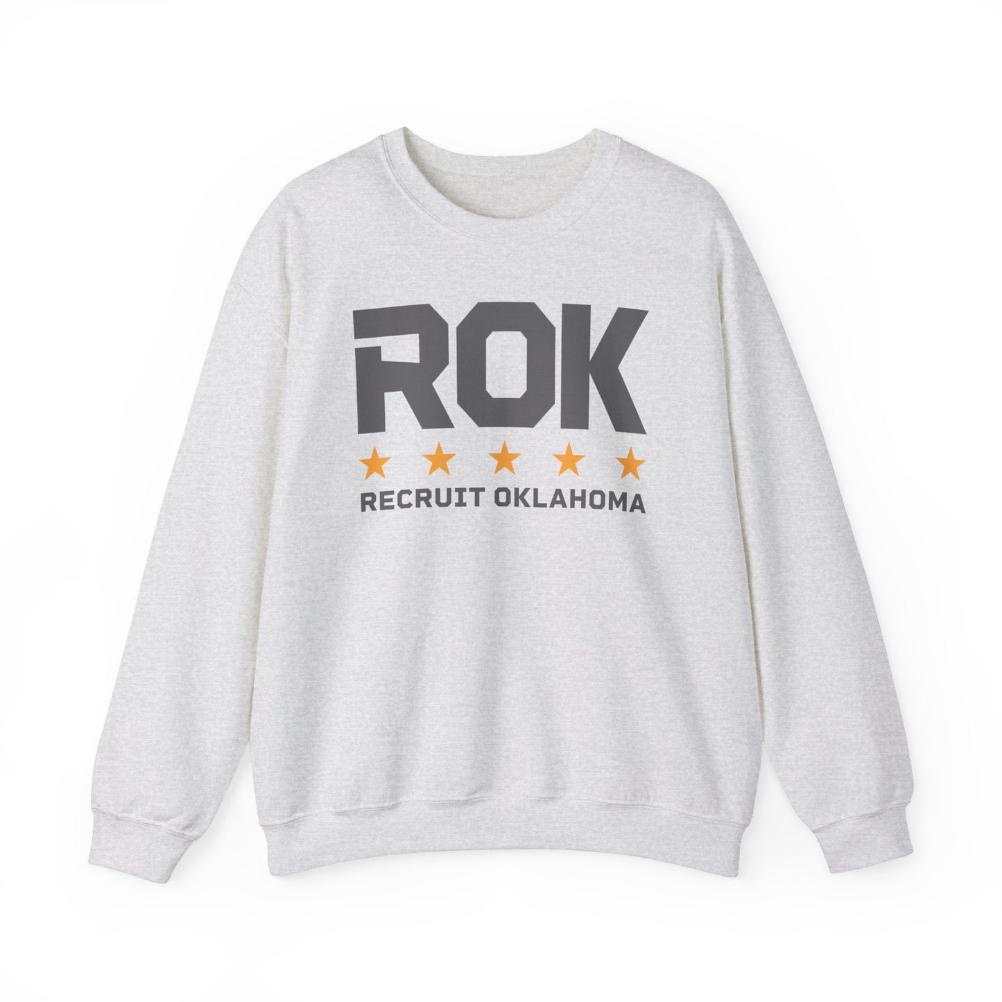 ROK Orange 5-Star Crewneck Sweatshirt