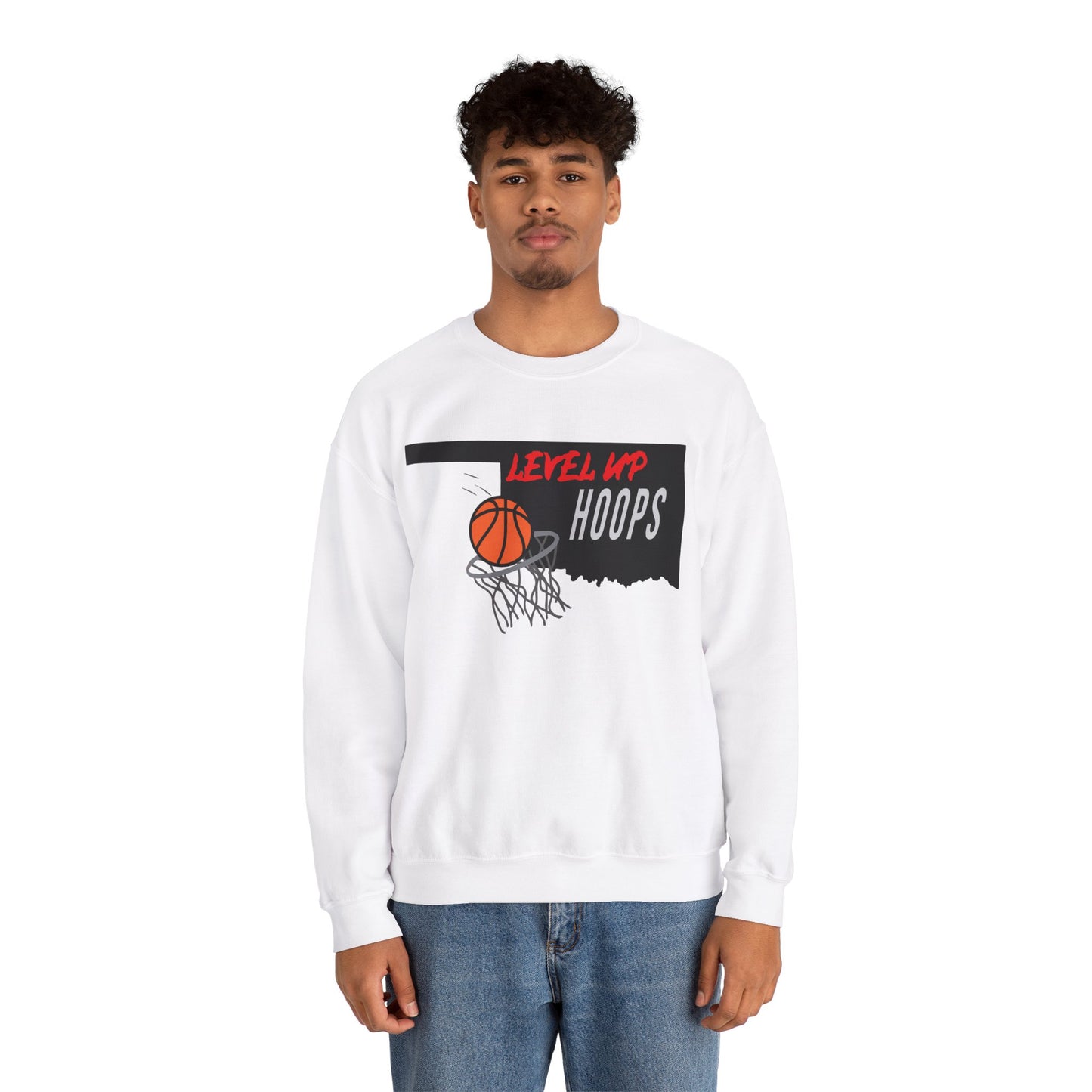 Level Up Hoops Crewneck Sweatshirt