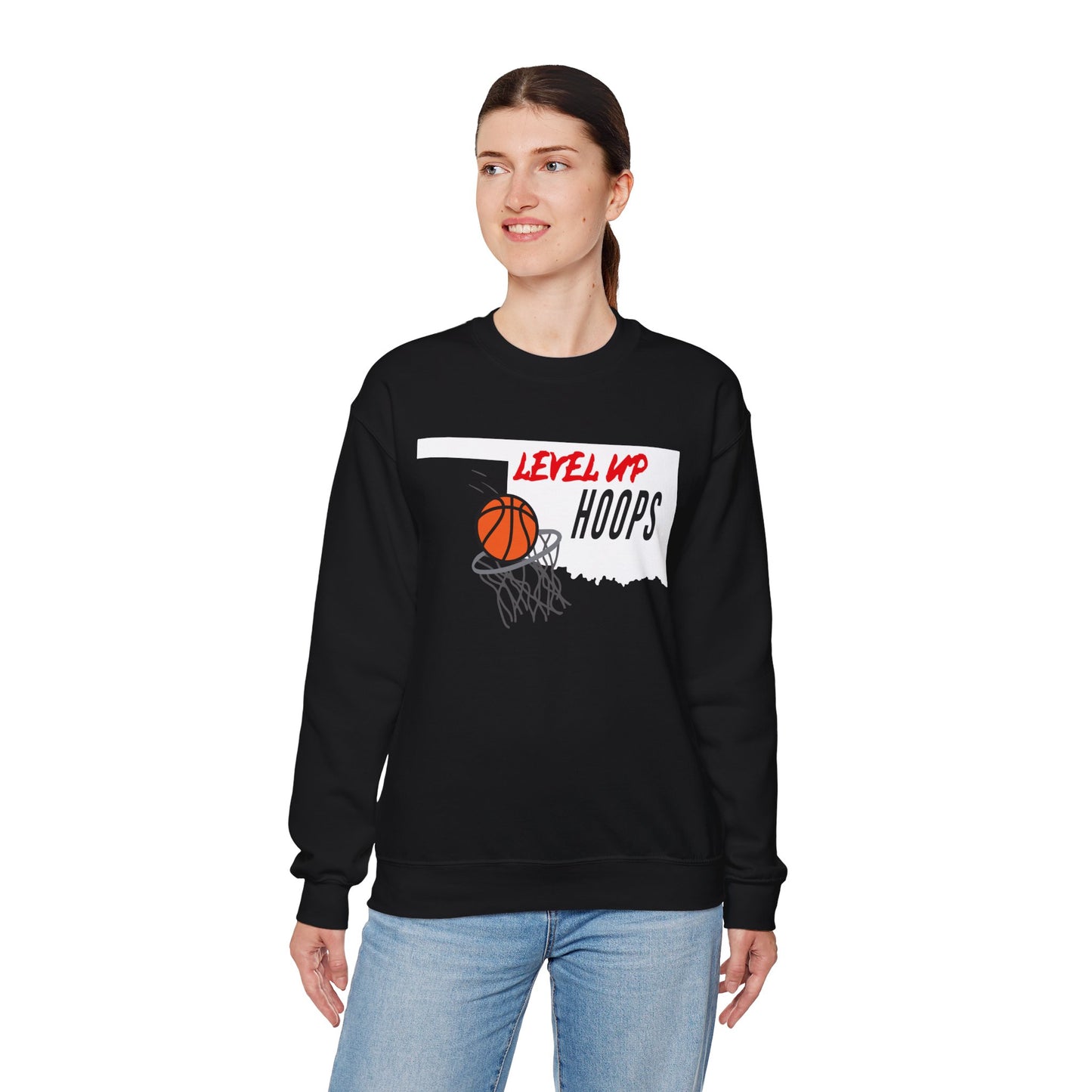 Level Up Hoops Crewneck Sweatshirt