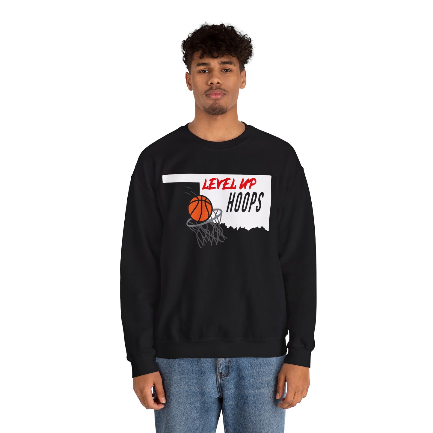 Level Up Hoops Crewneck Sweatshirt