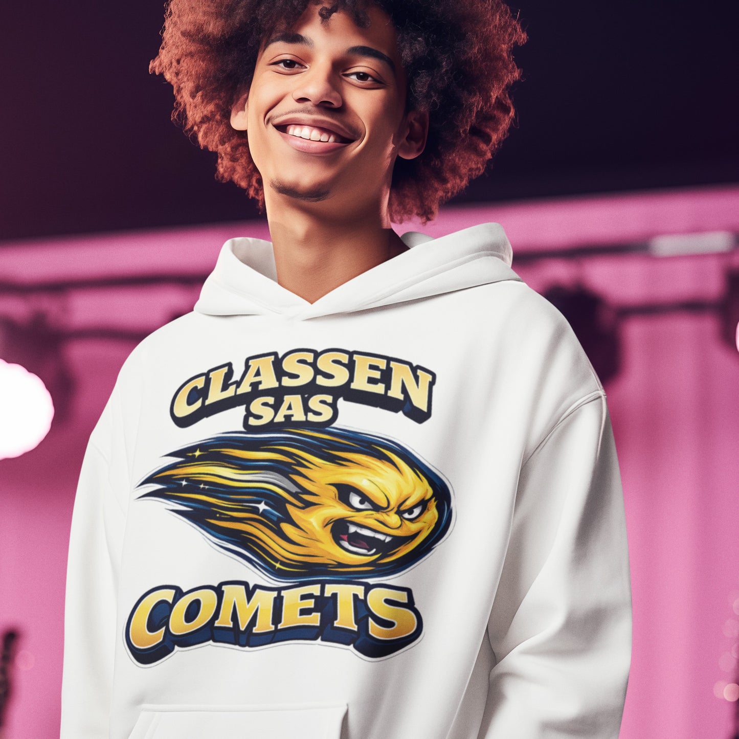Comets Hero Branded Hoodie