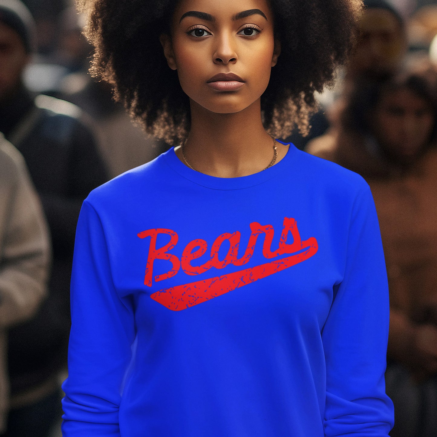 Retro Bears LS Shirt