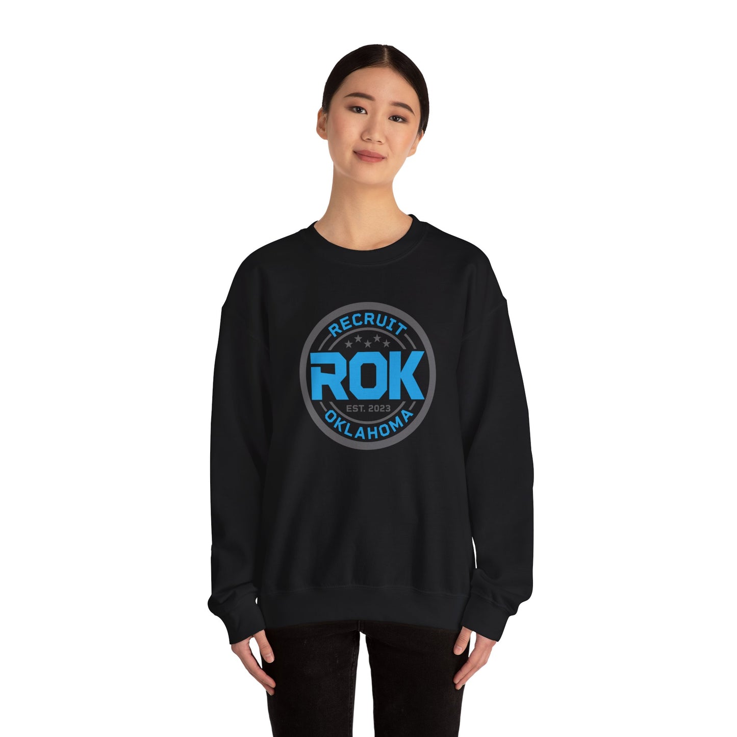 ROK Blue Crewneck Sweatshirt