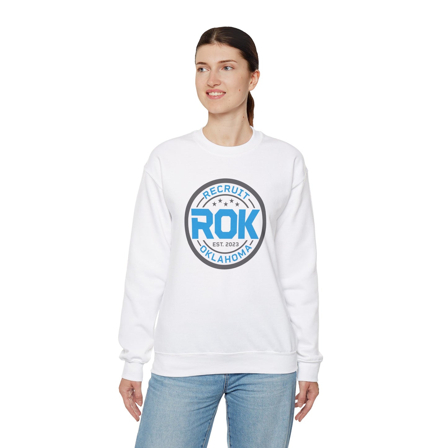 ROK Blue Crewneck Sweatshirt