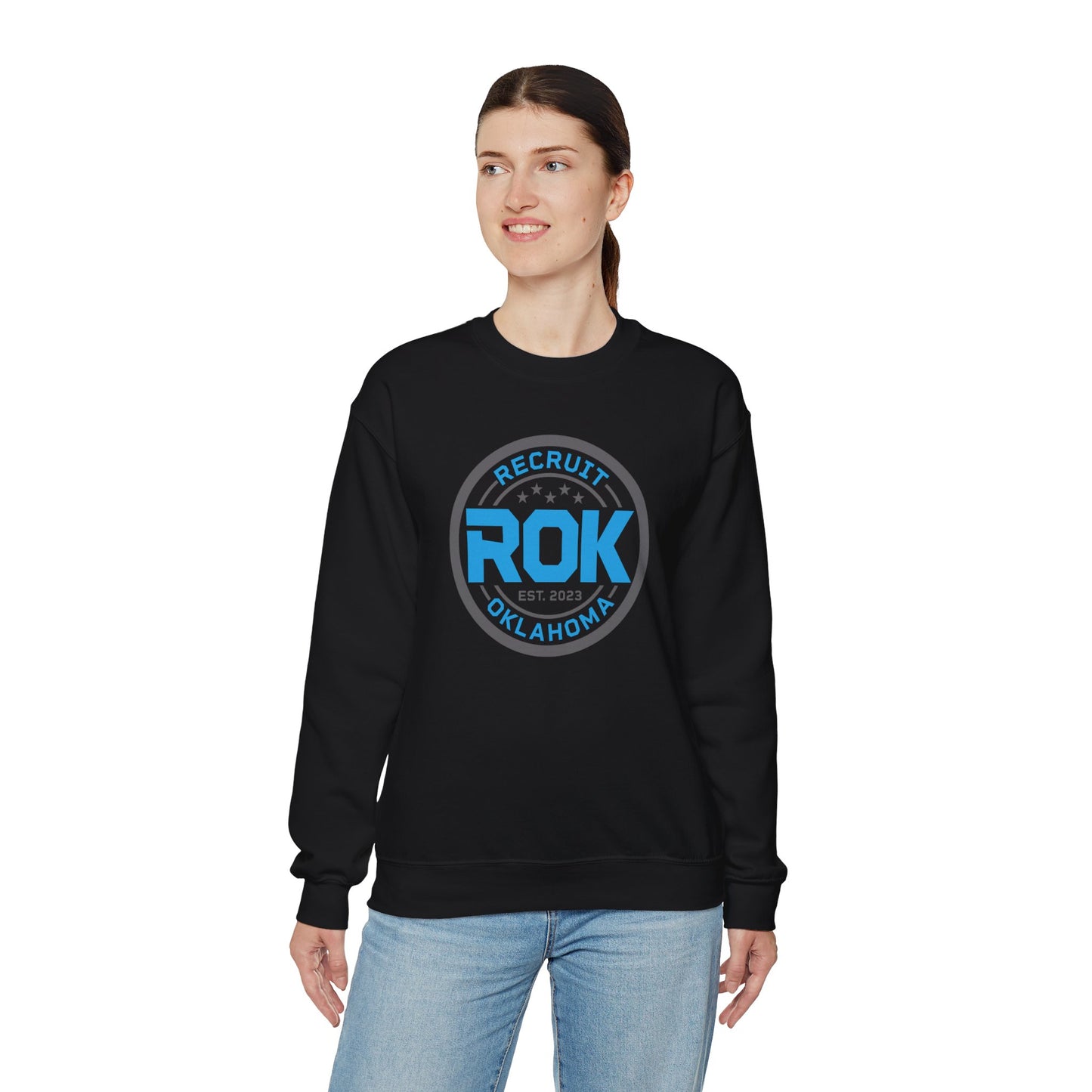 ROK Blue Crewneck Sweatshirt