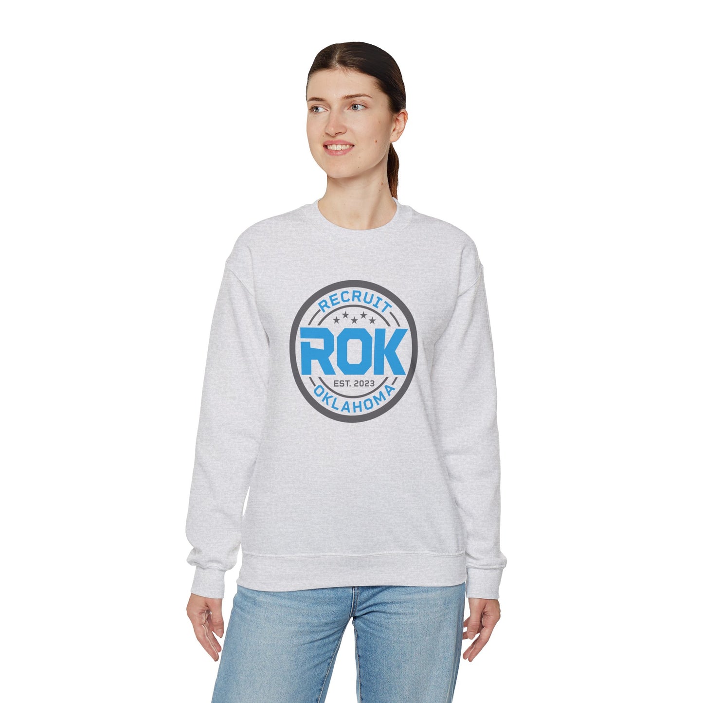 ROK Blue Crewneck Sweatshirt