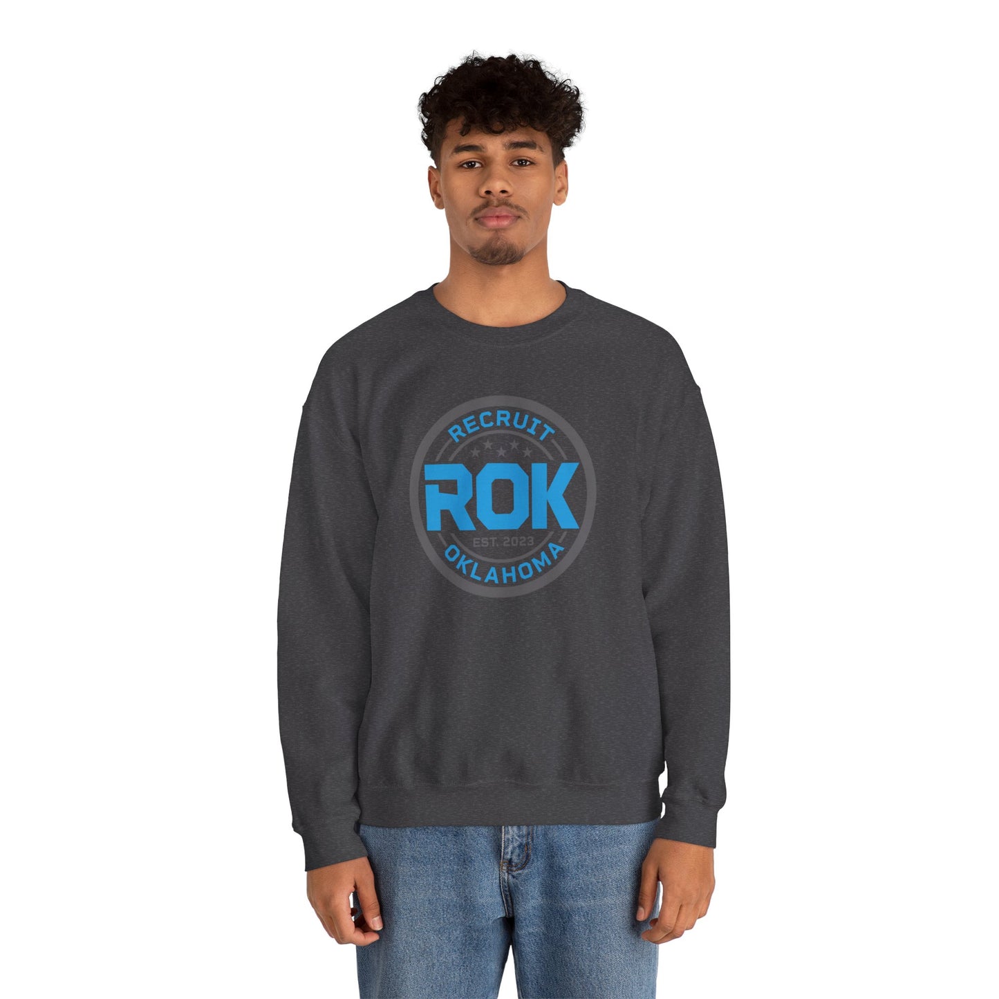 ROK Blue Crewneck Sweatshirt