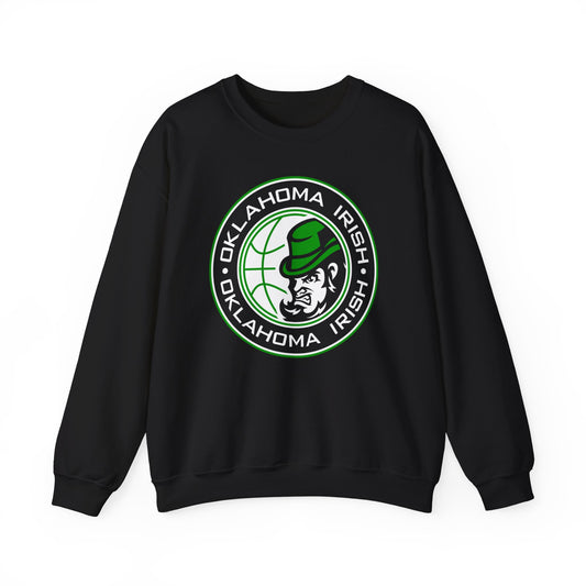 Irish Basketball Crest Crewneck Sweatshirt