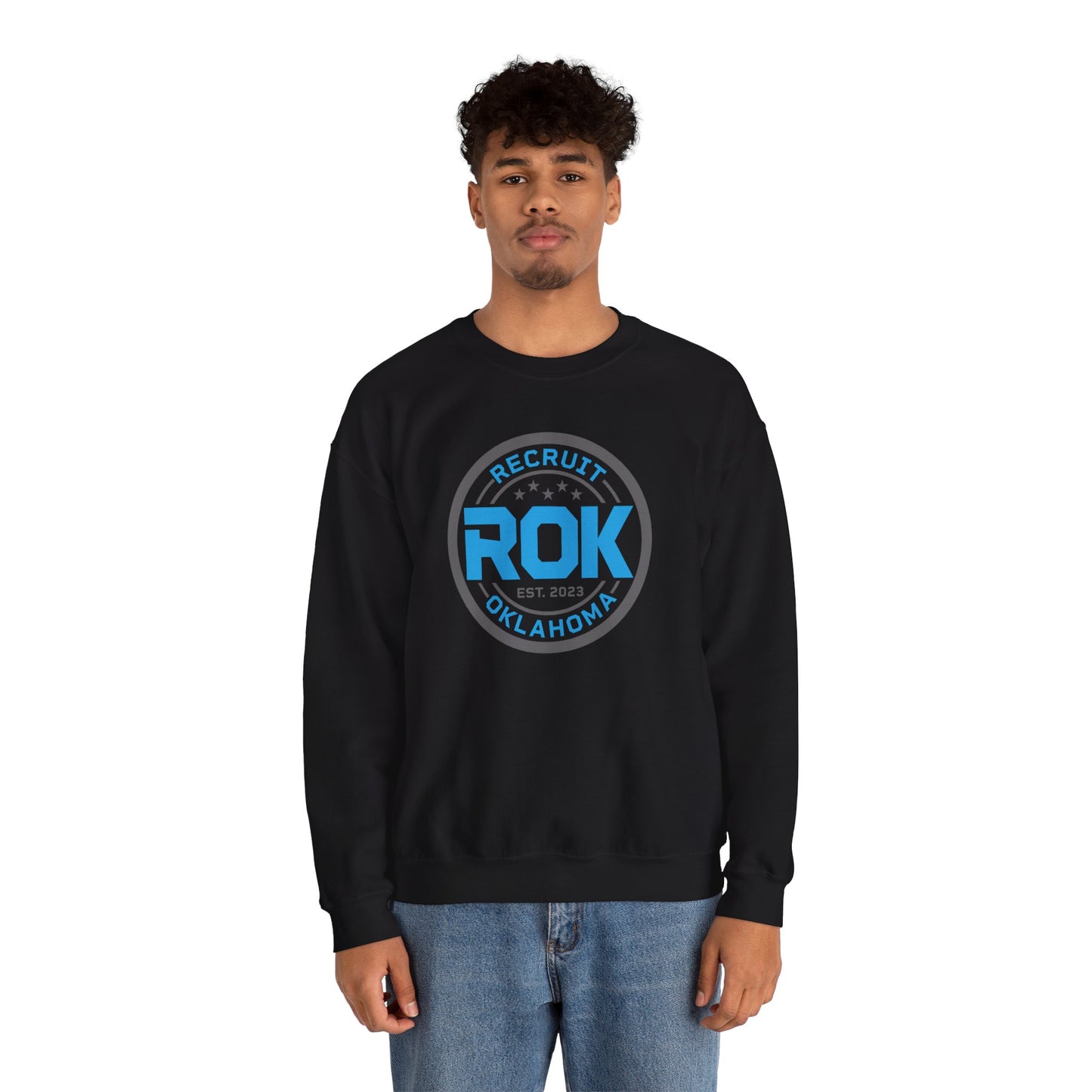 ROK Blue Crewneck Sweatshirt