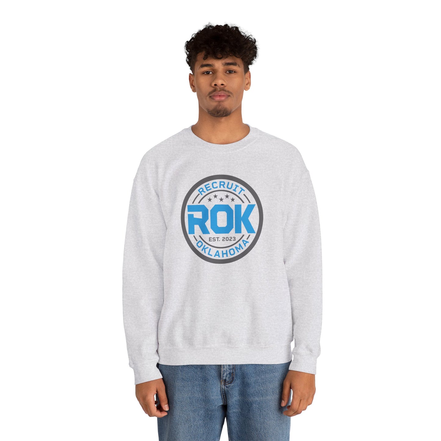ROK Blue Crewneck Sweatshirt