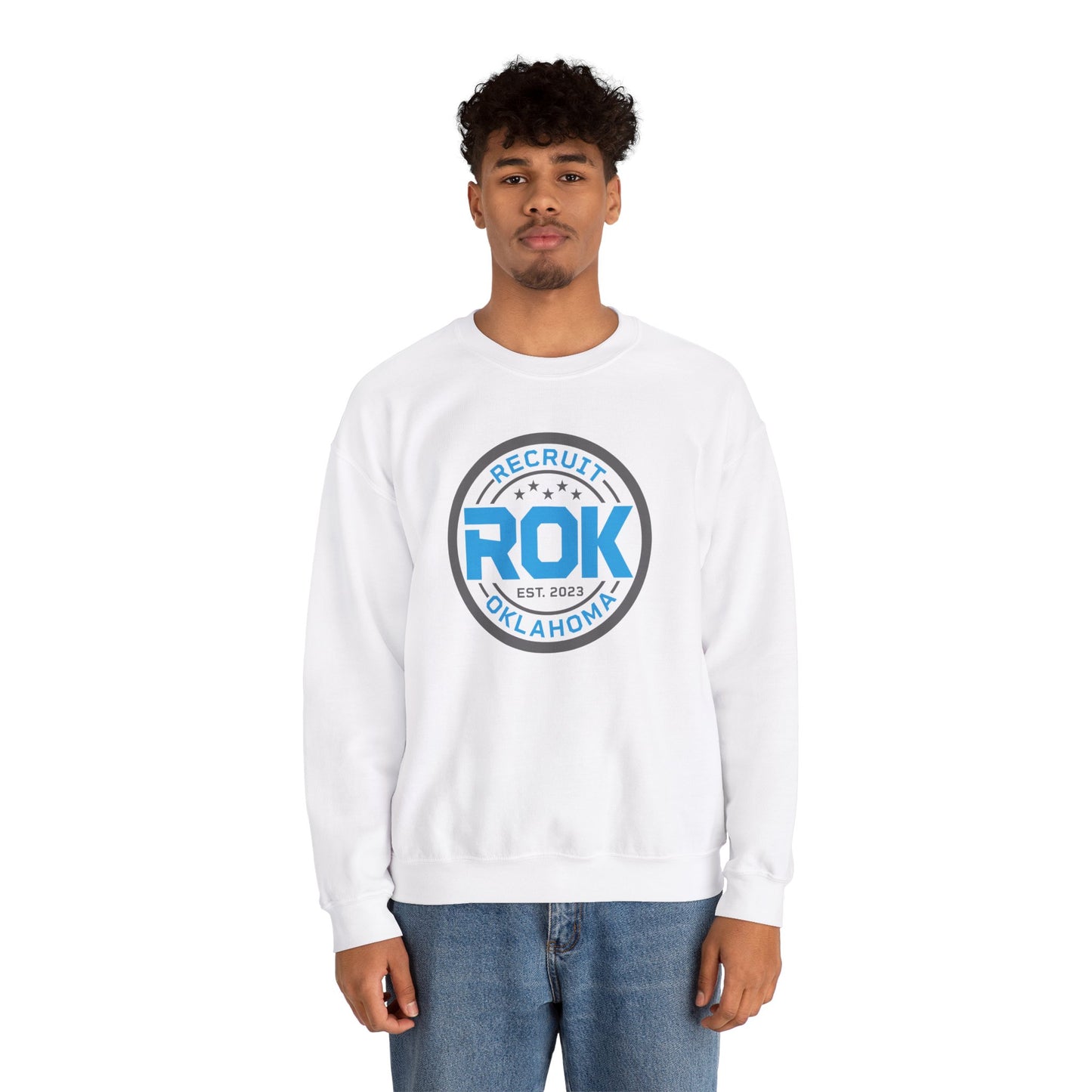 ROK Blue Crewneck Sweatshirt