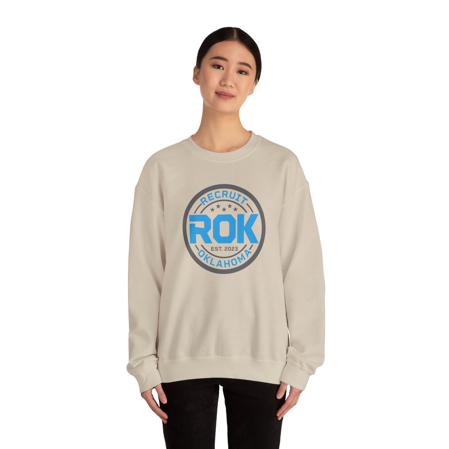 ROK Blue Crewneck Sweatshirt