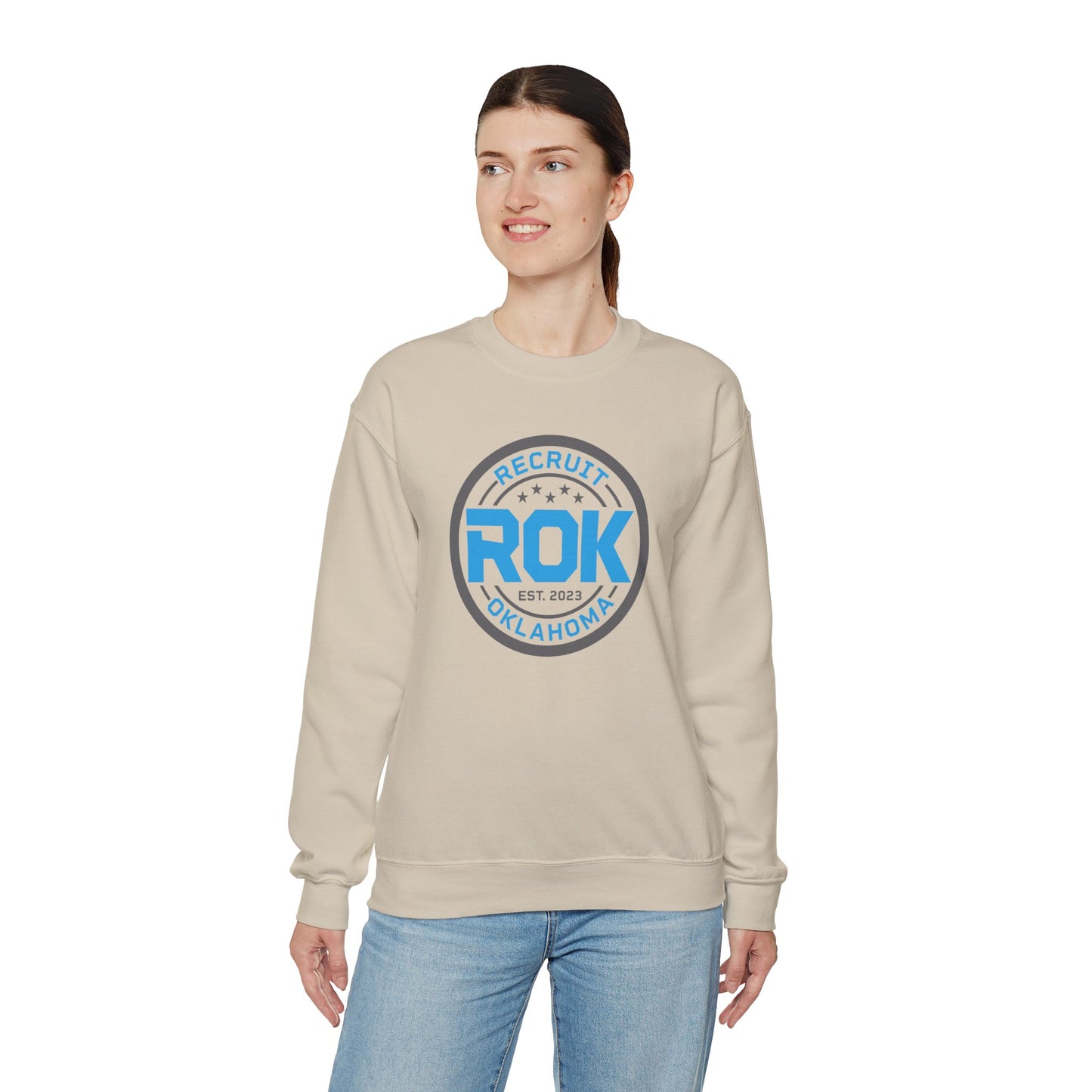 ROK Blue Crewneck Sweatshirt