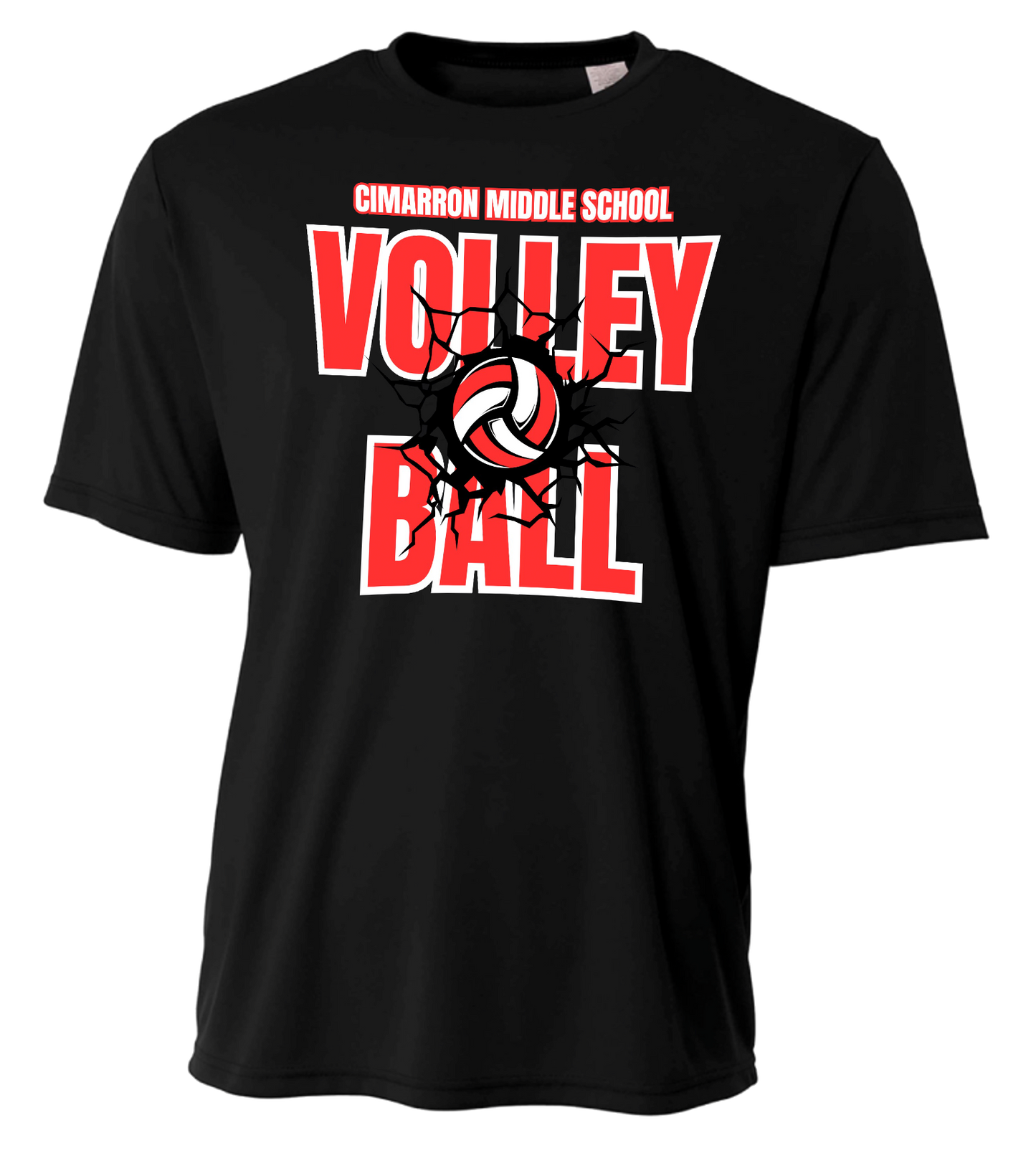 Panther Volleyball  Dri-Fit Shirt