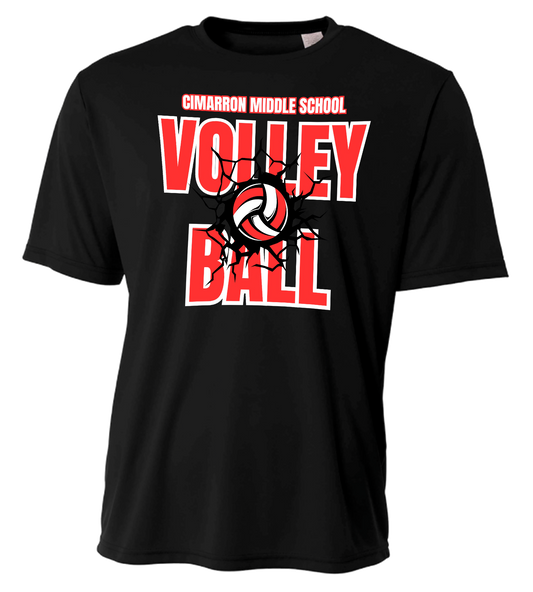 Panther Volleyball  Dri-Fit Shirt