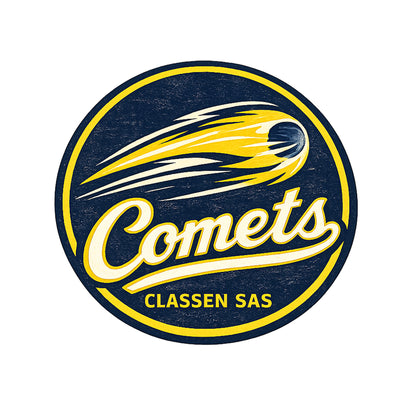 Comets Retro Stamp Hoodie