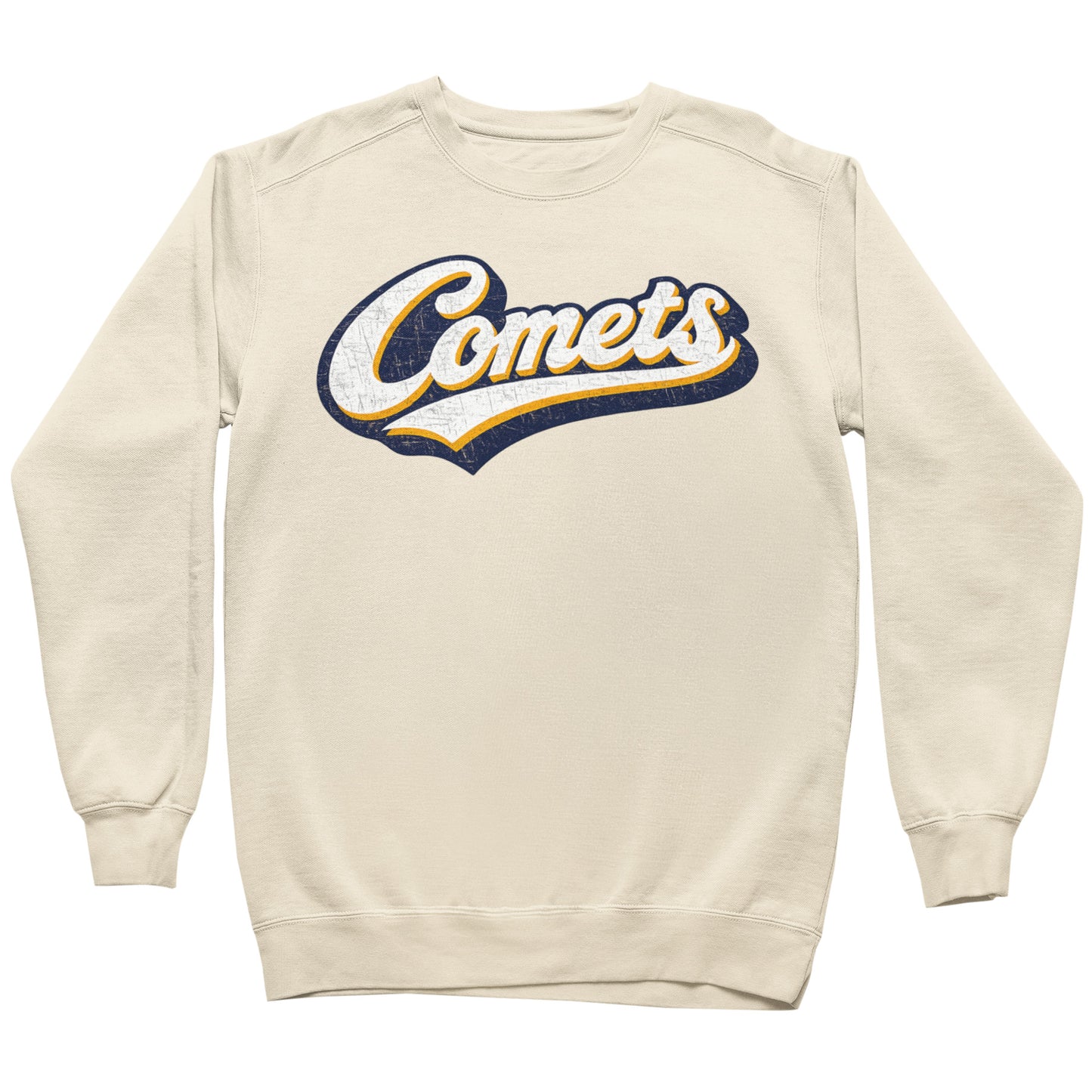Retro Cursive Comets Sweatshirt