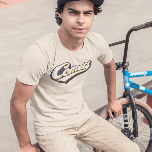 Retro Cursive Comets Softstyle Shirt