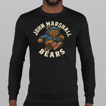 Woodcut JM Bear LS Shirt