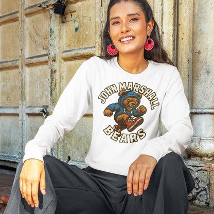 Woodcut JM Bear LS Shirt