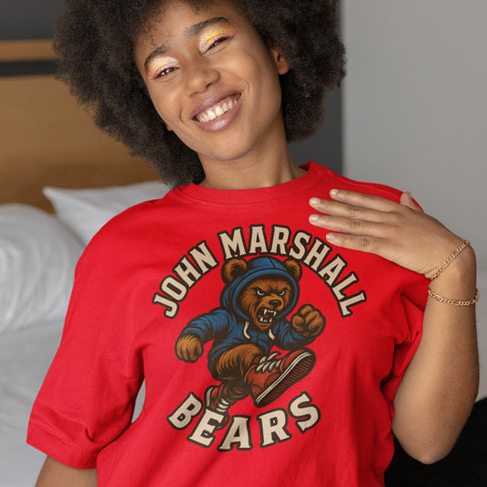 Woodcut JM Bear Softstyle Shirt