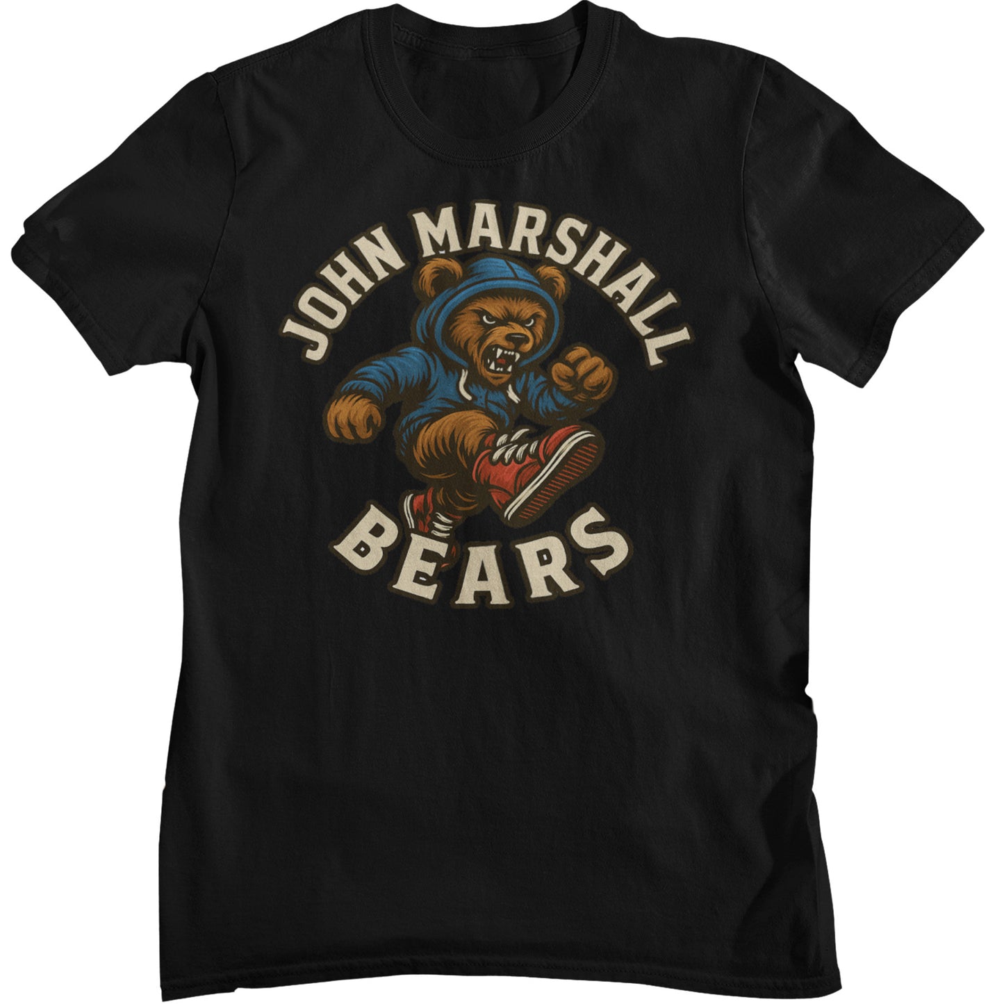 Woodcut JM Bear Softstyle Shirt