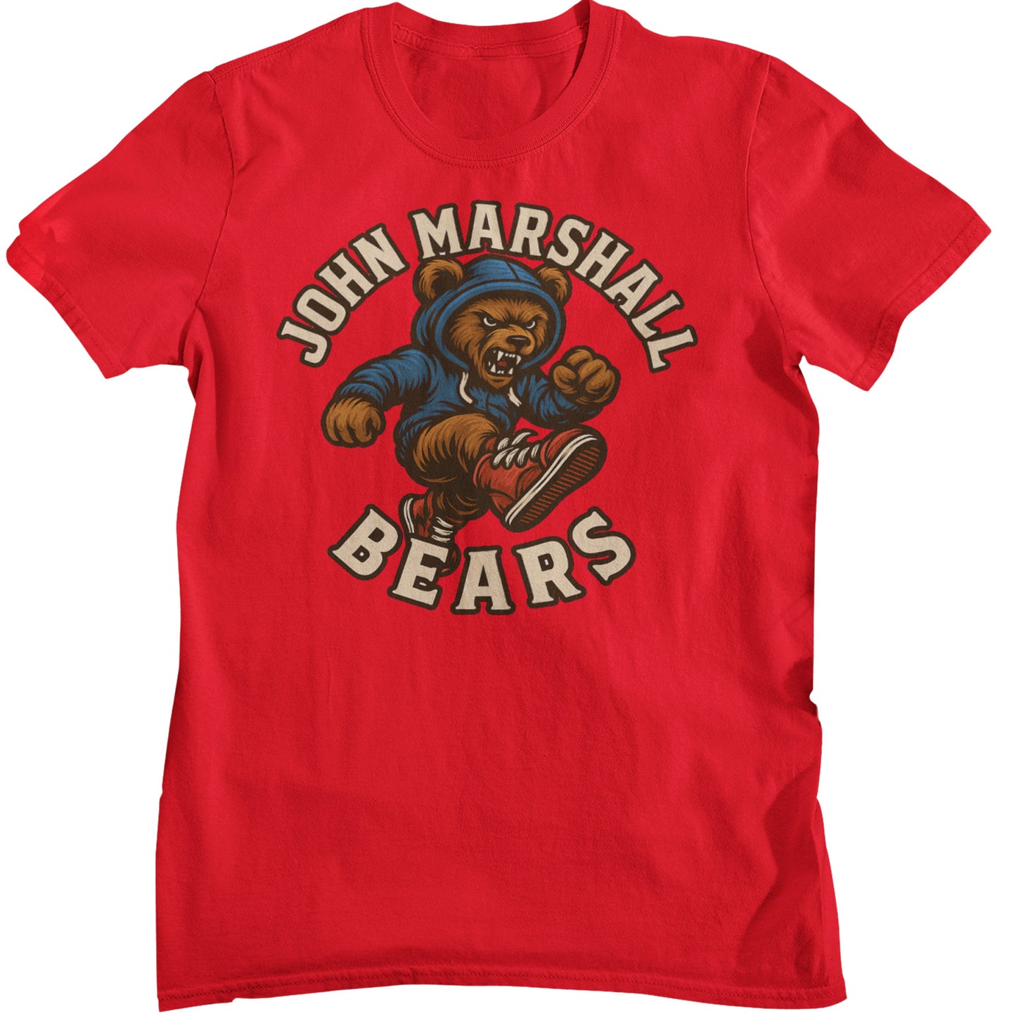 Woodcut JM Bear Softstyle Shirt