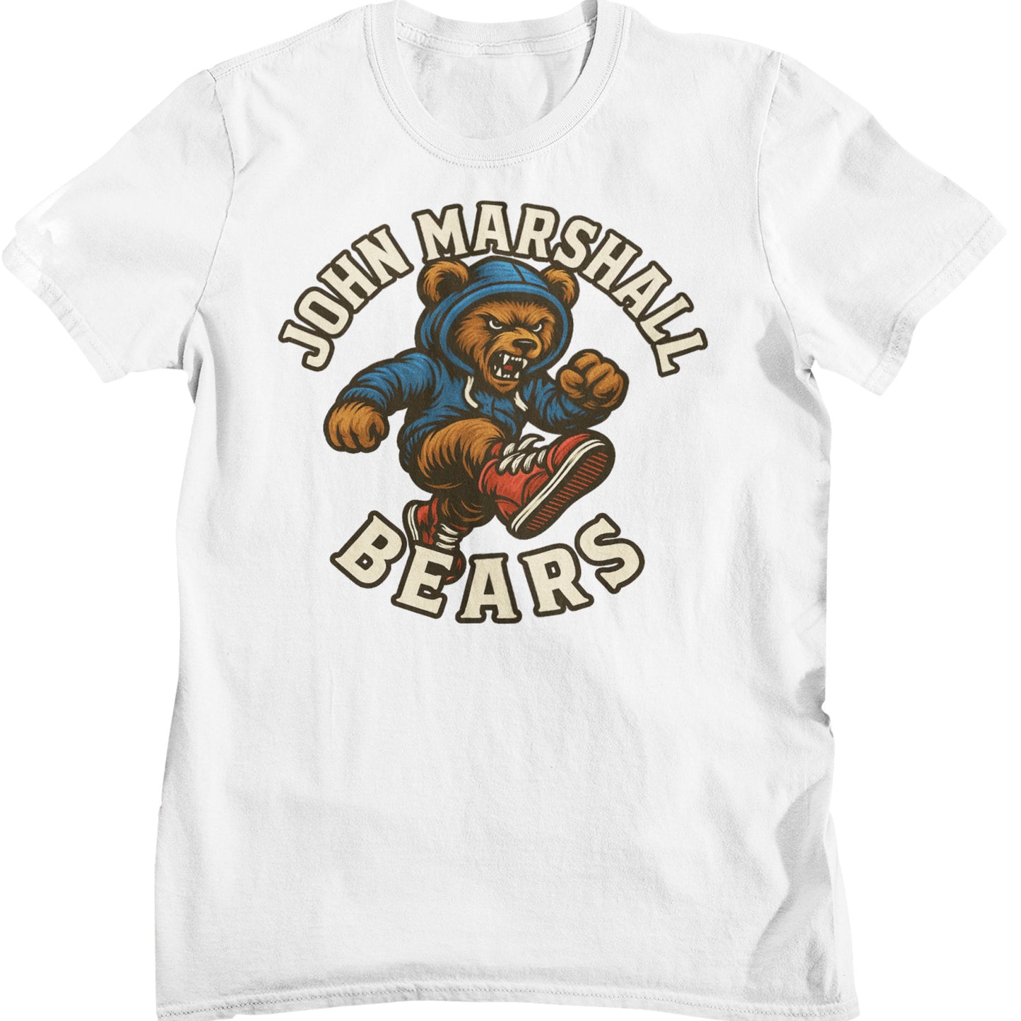 Woodcut JM Bear Softstyle Shirt