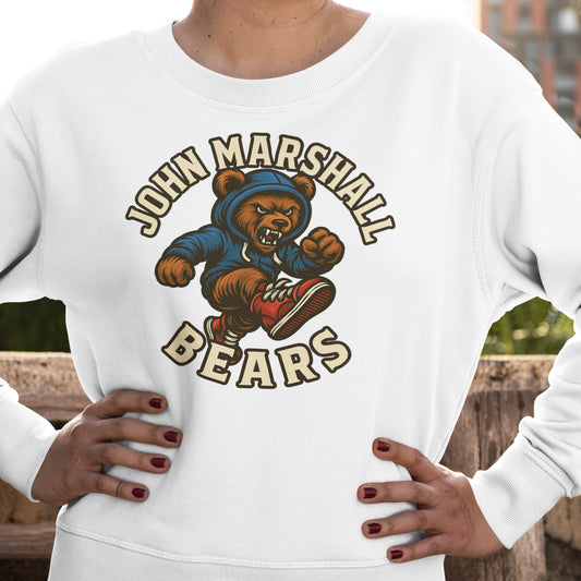 Woodcut JM Bear Sweatshirt