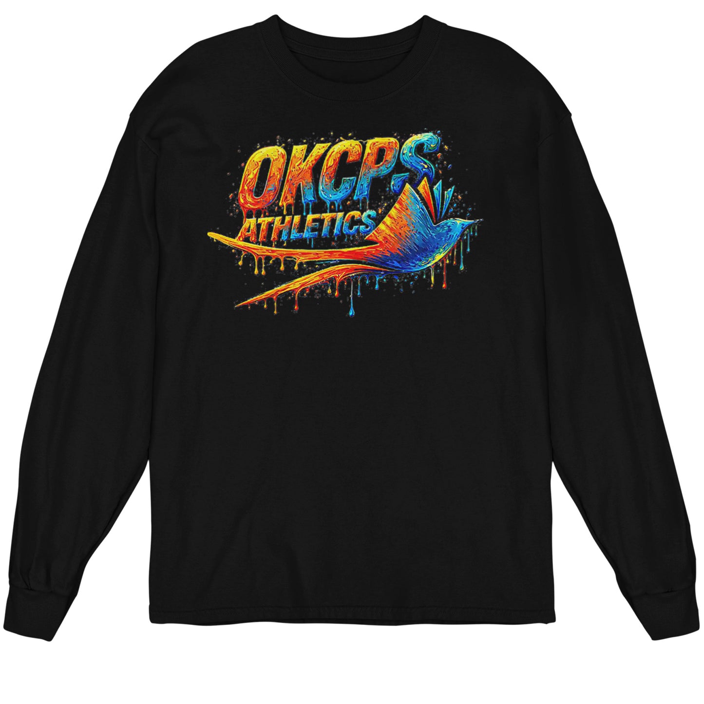 OKCPS Athl’s Drip LS Shirt