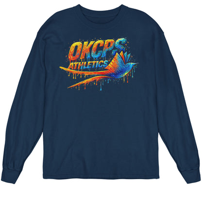 OKCPS Athl’s Drip LS Shirt