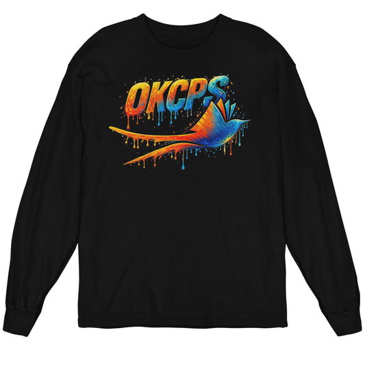 OKCPS Drip LS Shirt