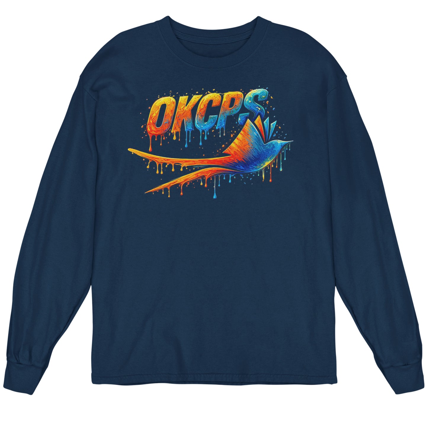 OKCPS Drip LS Shirt