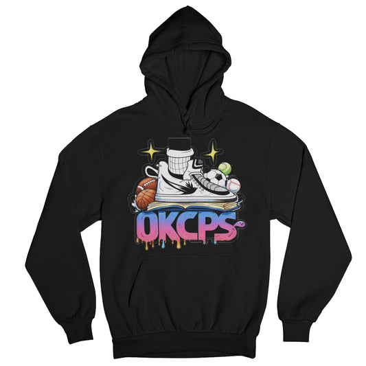 OKCPS Athl’s Toon-Style Hoodie