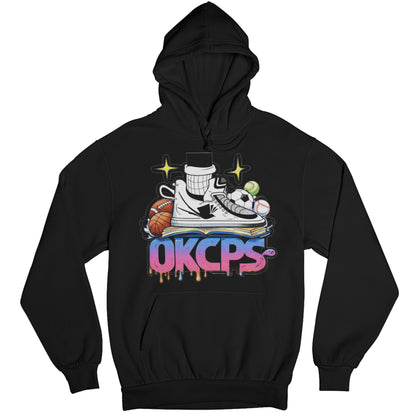 OKCPS Athl’s Toon-Style Hoodie