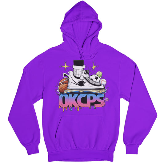 OKCPS Athl’s Toon-Style Hoodie