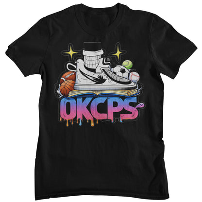 OKCPS Athl’s Toon-Style Shirt