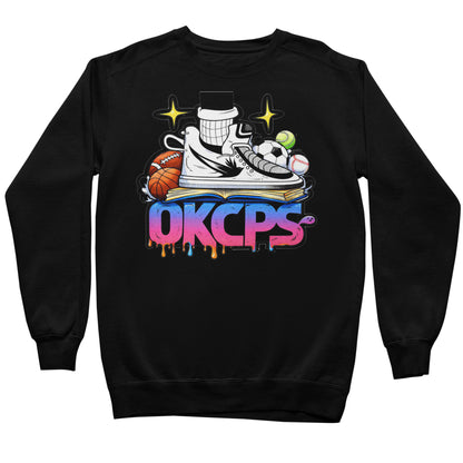OKCPS Athl’s Toon-Style Sweatshirt