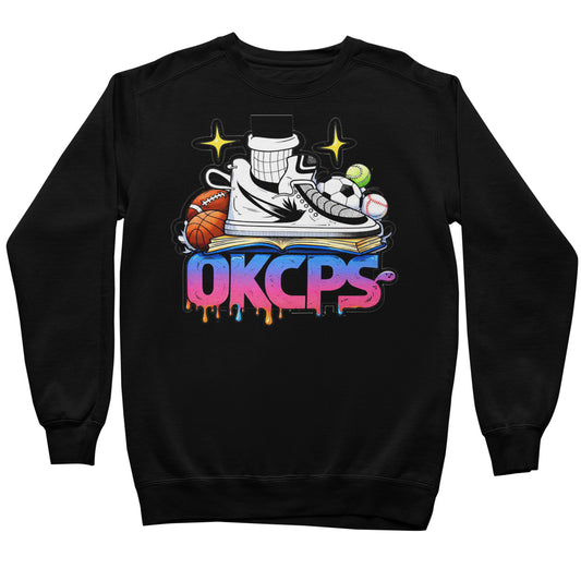 OKCPS Athl’s Toon-Style Sweatshirt