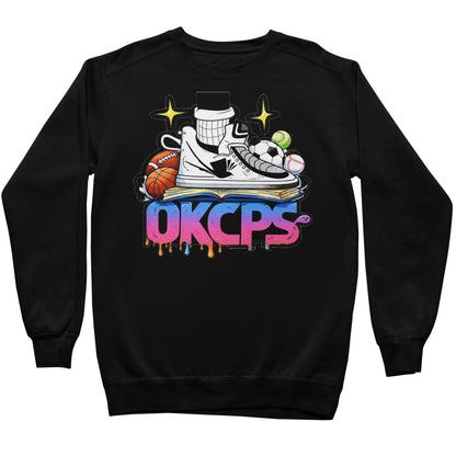 OKCPS Athl’s Toon-Style Sweatshirt