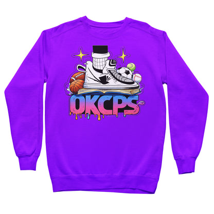 OKCPS Athl’s Toon-Style Sweatshirt