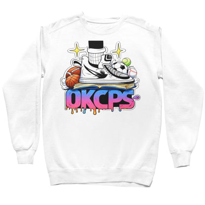 OKCPS Athl’s Toon-Style Sweatshirt