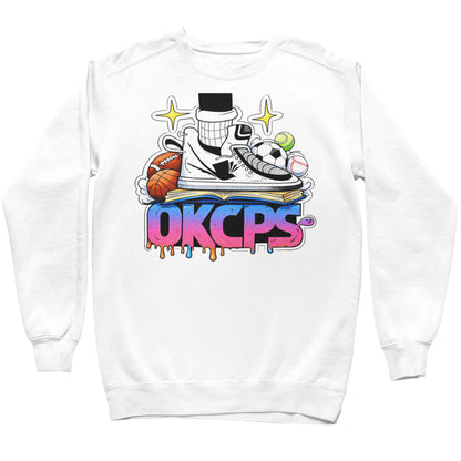 OKCPS Athl’s Toon-Style Sweatshirt