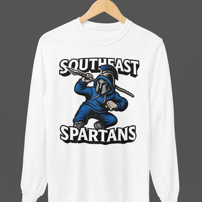Woodcut Spartans LS Shirt