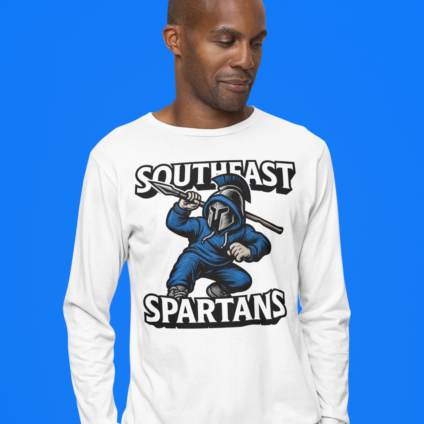 Woodcut Spartans LS Shirt
