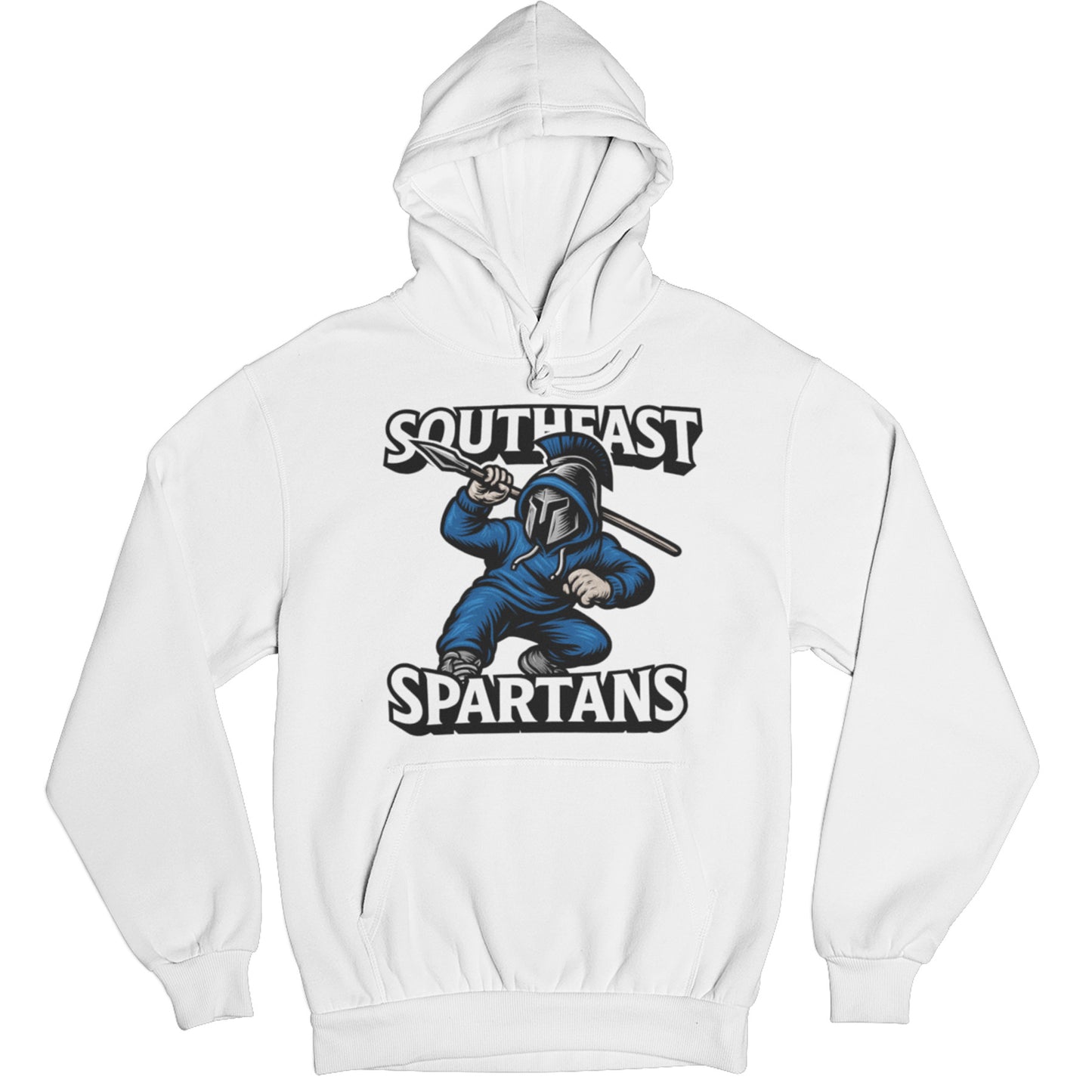 Woodcut Spartans Hoodie