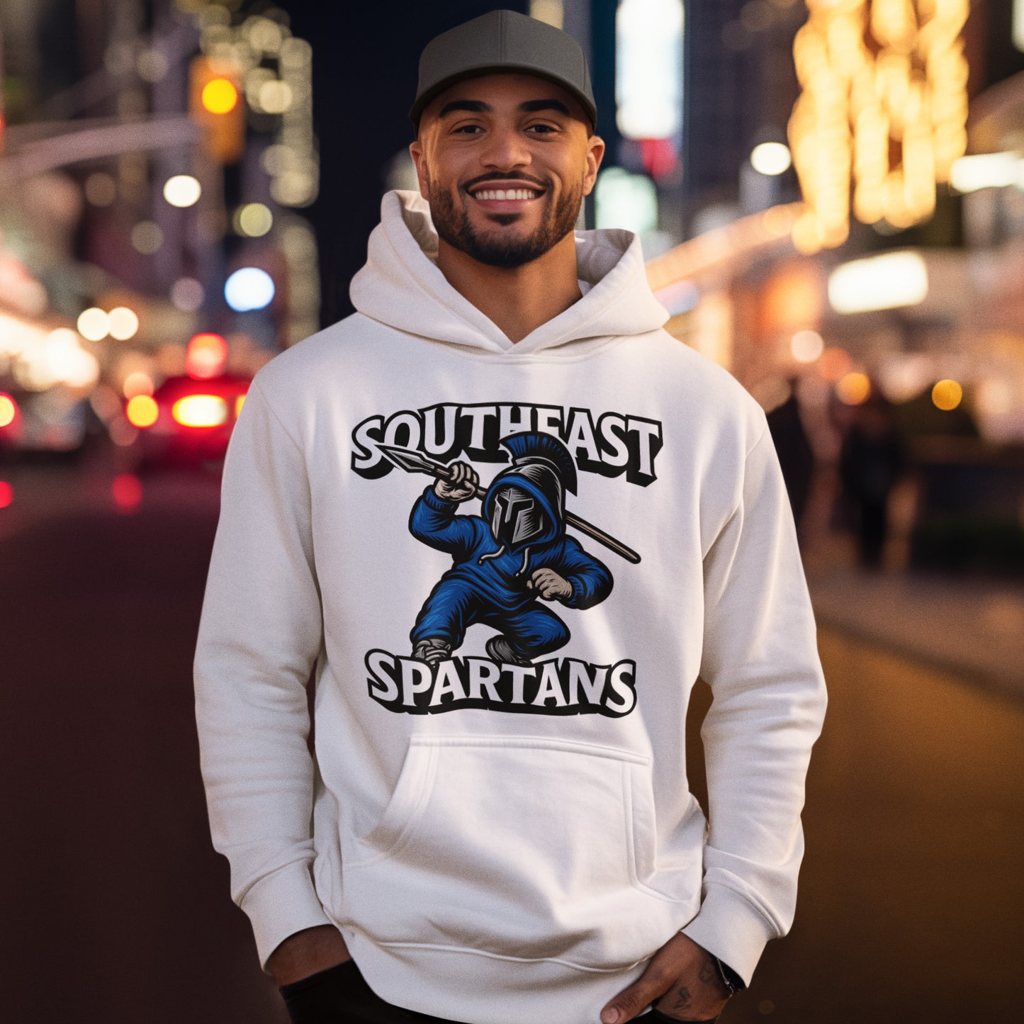 Woodcut Spartans Hoodie
