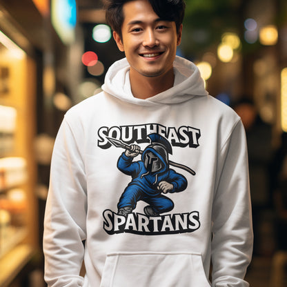 Woodcut Spartans Hoodie