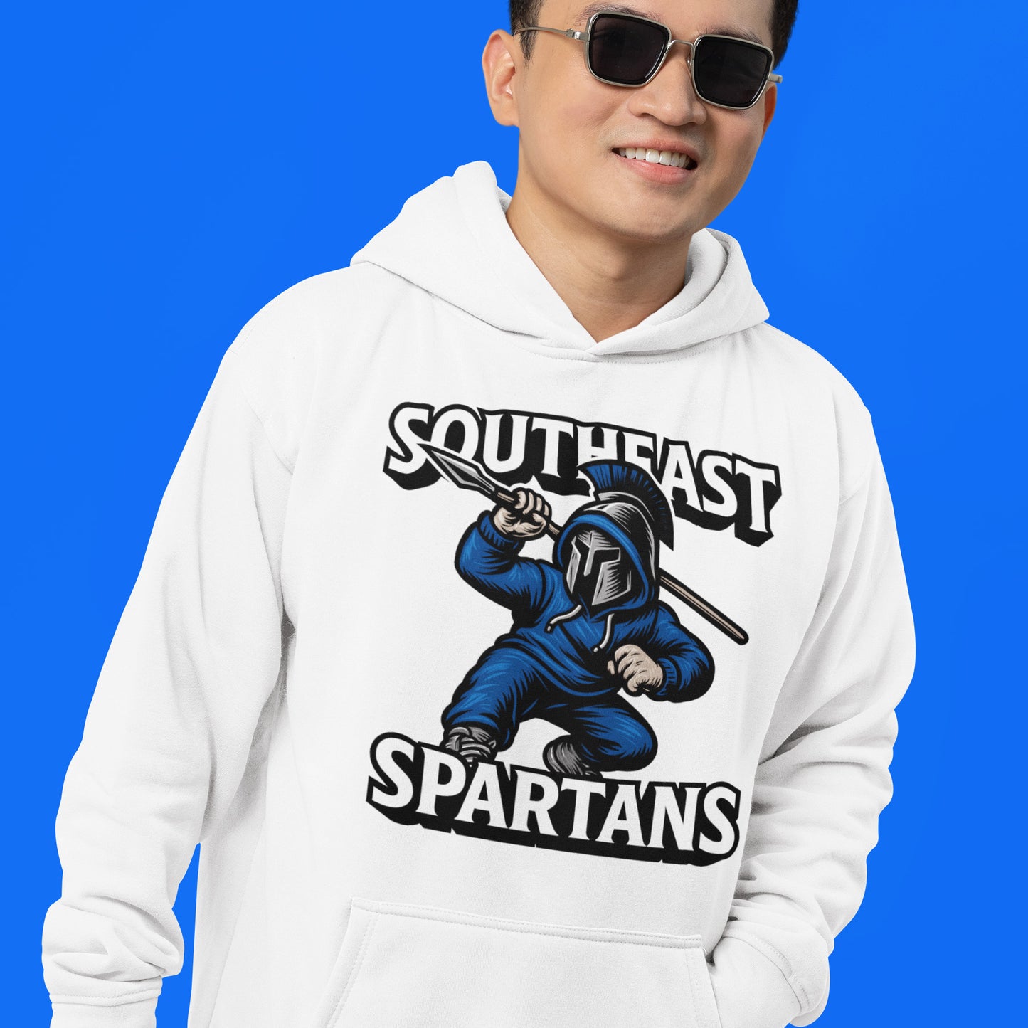 Woodcut Spartans Hoodie